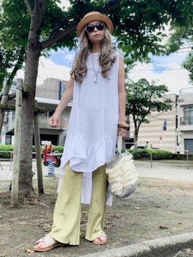 noah🐈さん（レディース・160cm）の夏コーディネート