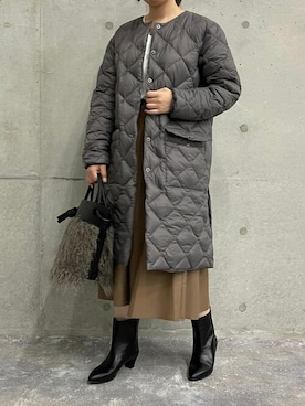 「MARIAN（マリアン）のアイテム」を使った、NOLLEY'Sさん（レディース・156cm）の秋コーディネート