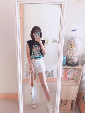 椒盐鱿鱼さんのコーディネート