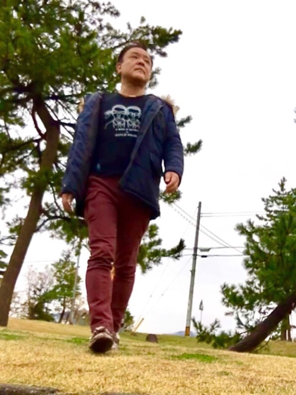 「GUILD PRIME、UGG、ZARA、INHERIT」｜「GUILD PRIMEの【GUILD PRIME】MENS ULTRAブラザースウェット	（スウェット、ブラック系）」を使った、かつさん（メンズ・174cm）の春コーディネートの1枚目の写真