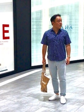 「Colour By  Numbers（カラーバイナンバーズ）のアイテム」を使った、かつさん（メンズ・174cm）の夏コーディネート