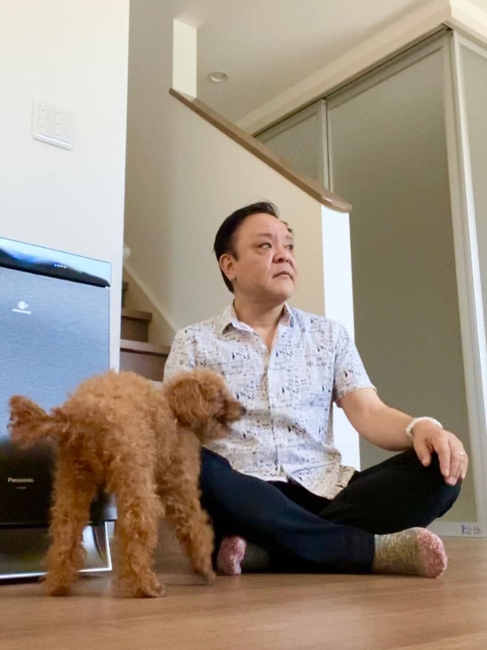 「休日スタイル、ZARA、ciaopanic、green label relaxing」｜「ZARAのアイテム（シャツ/ブラウス、ホワイト系）」を使った、かつさん（メンズ・174cm）の夏コーディネートの1枚目の写真