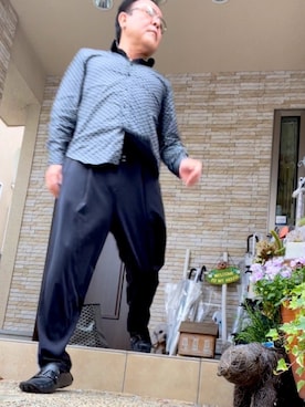 かつさん（メンズ・174cm・50代）の春コーディネート