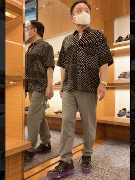 かつさん（メンズ・174cm・50代）の春コーディネート