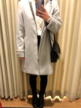 ゆ。さん(レディース・156cm)の冬コーディネート