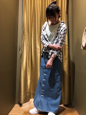 ma☺︎さん(レディース・158cm)の春コーディネート