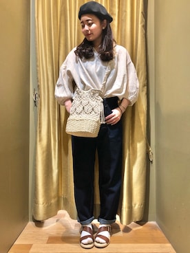 ma☺︎さん（レディース・158cm）の春コーディネート