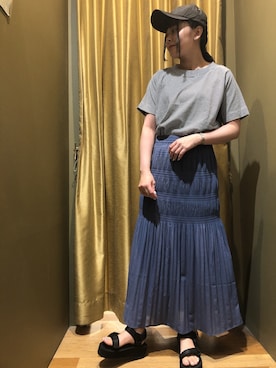 ma☺︎さん（レディース・158cm）の夏コーディネート