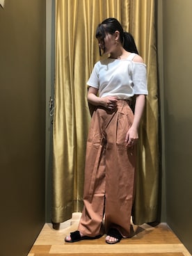 ma☺︎さん（レディース・158cm）の夏コーディネート