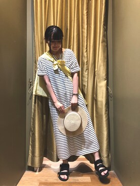 ma☺︎さん（レディース・158cm）の夏コーディネート