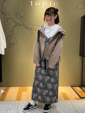 ma☺︎さん（レディース・158cm）の春コーディネート