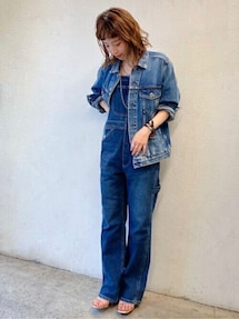 Denimオーバーオール　plage plage（プラージュ）の「Denimオーバーオール◇（サロペット