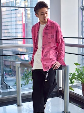 「LEGENDA（レジェンダ）のアイテム」を使った、SHOUHEIさん（メンズ・178cm）の春コーディネート