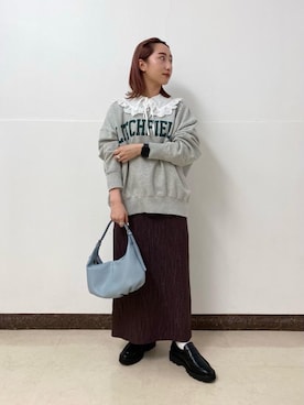 RINAさん（レディース・154cm）の冬コーディネート