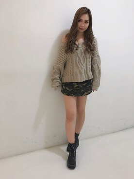 ENVYM_ERIKAさん（レディース・160cm）の秋コーディネート