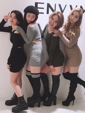 ENVYM_ERIKAさん(レディース・160cm)の冬コーディネート