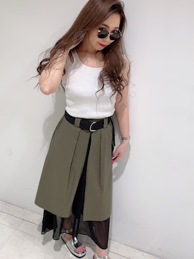 ENVYM_ERIKAさん（レディース・160cm）の春コーディネート