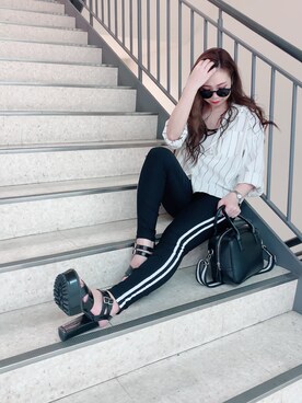 ENVYM_ERIKAさん（レディース・160cm）の夏コーディネート