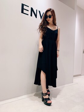 ENVYM_ERIKAさん（レディース・160cm）の夏コーディネート