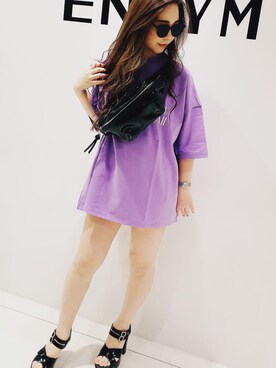 ENVYM_ERIKAさん（レディース・160cm）の夏コーディネート