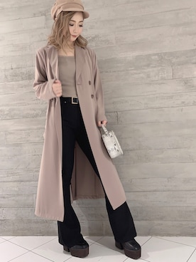 ENVYM_ERIKAさん（レディース・160cm）の秋コーディネート