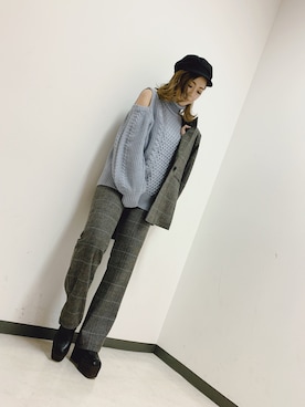 ENVYM_ERIKAさん（レディース・160cm）の秋コーディネート