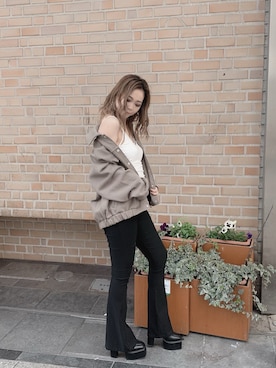 ENVYM_ERIKAさん（レディース・160cm）の春コーディネート