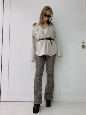 ENVYM_ERIKAさん（レディース・160cm）の春コーディネート