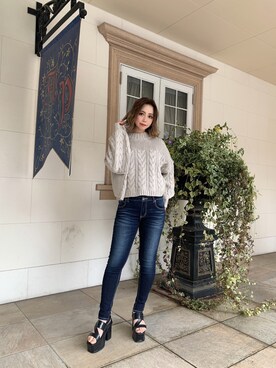 ENVYM_ERIKAさん（レディース・160cm）の冬コーディネート