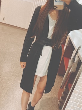 「CECIL McBEE（セシルマクビー）のアイテム（ワンピース/ドレス）」を使った、totomeiさん（レディース・159cm）の秋コーディネート