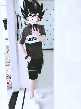 「NIKE（ナイキ）のアイテム（その他）」を使った、Loizさん（メンズ・171cm）の夏コーディネート