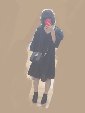 「iFace（アイフェイス）のアイテム（その他）」を使った、ル ちゃんさん（レディース・163cm）の秋コーディネート