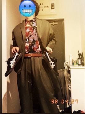「FREAK'S STORE（フリークスストア）のアイテム（テーラードジャケット）」を使った、kaitoさん（メンズ・173cm）の春コーディネート