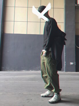 「ROARINGWILDのアイテム（ジャケット/アウター）」を使った、-KKKATAさん（メンズ・177cm）の冬コーディネート