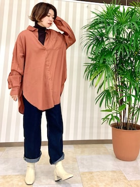 ☺︎さいとを☺︎さん（レディース・174cm）の秋コーディネート