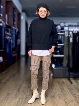 ☺︎さいとを☺︎さん（レディース・174cm）の秋コーディネート