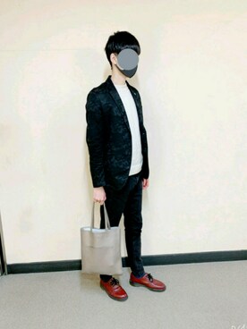 「chuu（チュー）のアイテム」を使った、shoさん（メンズ・182cm）の秋コーディネート