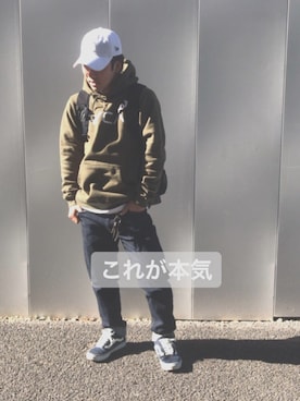 渡辺勇樹さん（メンズ・163cm）の冬コーディネート