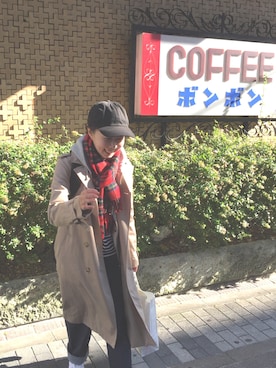 kuminさん（レディース・157cm）の冬コーディネート