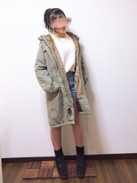 モッズコートを使った 中学生 のレディース人気ファッションコーディネート Wear