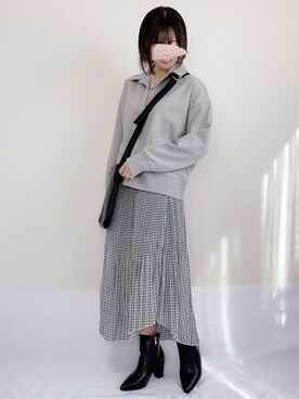  ·͜·♡さん(レディース・154cm)の冬コーディネート