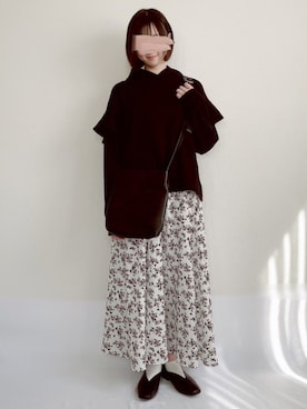 KANONさん（レディース・154cm）の冬コーディネート