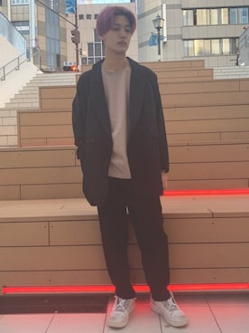 山根 広大さん（メンズ・175cm）の秋コーディネート