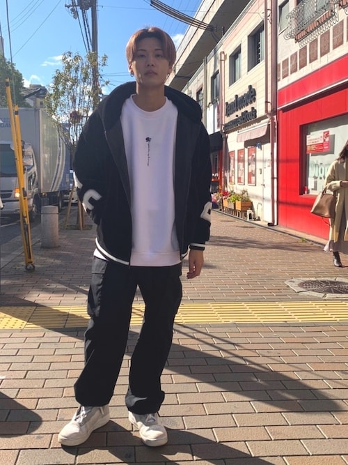 山根 広大 Superspinns神戸三宮オーパ店 Spinnsのスウェットを使ったコーディネート Wear