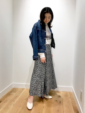 amoさん（レディース・158cm）の春コーディネート