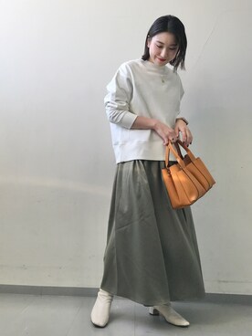 amoさん（レディース・158cm）の冬コーディネート