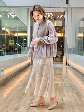 amoさん（レディース・158cm）の春コーディネート