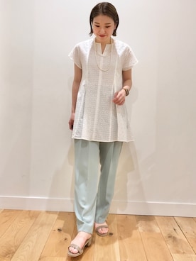 「URBAN RESEARCH」｜amoさん（レディース・158cm）の夏コーディネート