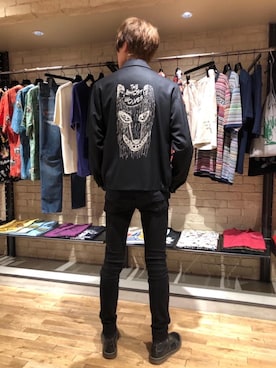 久米田 直樹さん（メンズ・184cm）の夏コーディネート