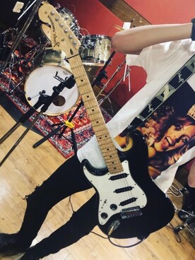 「ロック」｜久米田 直樹さん（メンズ・184cm）の夏コーディネート